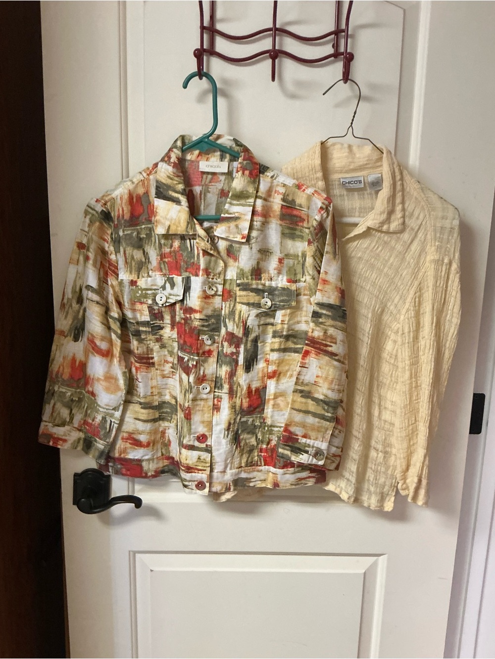 Chico’s Lightweight Jacket and Top size 1=S/M